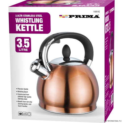 3.5Lt Whistling Kettle Copper Colour
