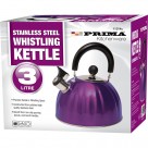 3L S/S Whistling KettleinColour Box (Purple)