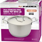 24cm Saucepot With Lid - Induction Bottom