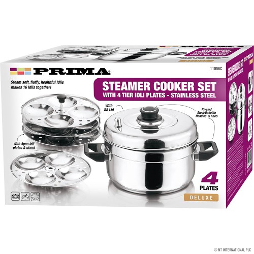 Idli Cooker x 4 plates