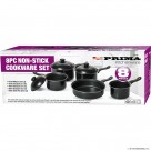 8pc Non- Stick Carbon Steel Saucepan set