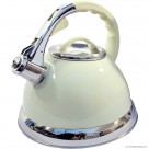 3.5L S/S Whistling Kettle in Cream