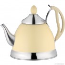 1.5L S/S Teapot in Cream Colour