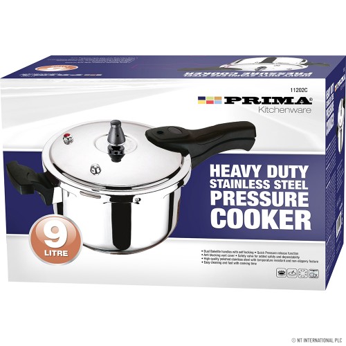 9L Stainless Steel Pressure Cookers