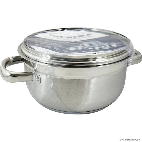 18cm Casserole with Glass Lid (Induction)