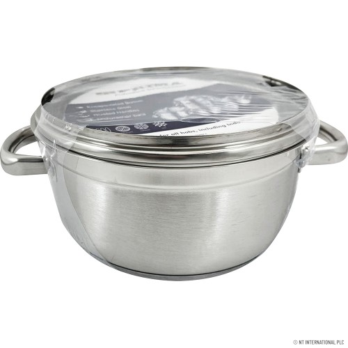 20cm Casserole with Glass Lid (Induction)