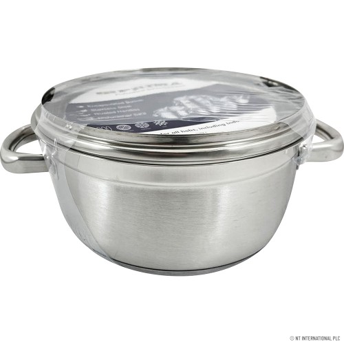 24cm Casserole with Glass Lid (Induction)