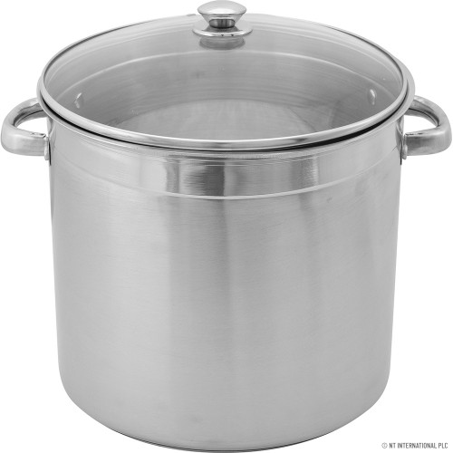 Professional Stockpot 30cm glass lid