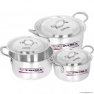 6pc CASSEROLE SET WITH LIDS (28-33cm) ( 6 x 8