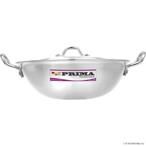 28cm WOK WITH LIDS (Single)