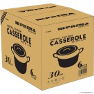 30cm  CASSEROLE WITH LIDS (Single)