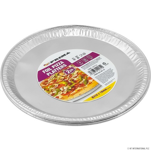 Foil Pizza Platters 2PK