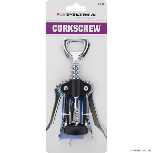 Cockscrew / Wine Bottle Opener Chrome Plated