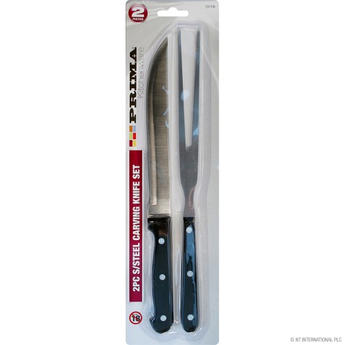 2pc Carving Set in Blister Card