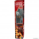 7pc BBQ Tool Set with Carry Case / Bag