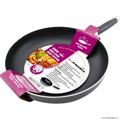 30cm Non Stick Fry Pan - Stone Vein