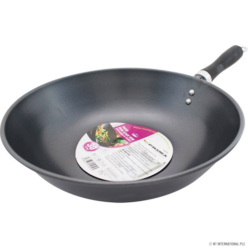 30cm Non Stick Wok - Black Bakelite Handle