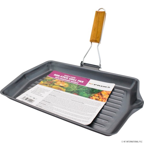 34cm x 22cm N/S Grill Pan