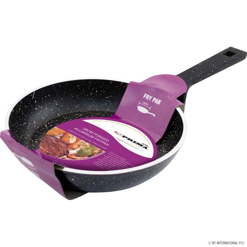 24cm Forged Frypan - Black - Induction Bottom
