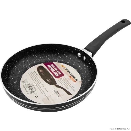 20cm Frypan ( Black ) - Induction Bottom