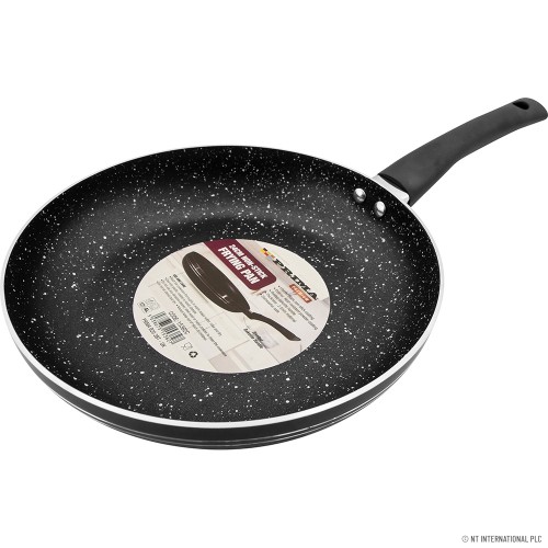 24cm Frypan ( Black ) - Induction Bottom
