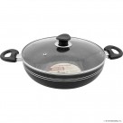 30cm Kadai ( Black ) - Induction Bottom