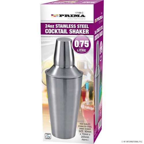 0.75L S/S Cocktail Shaker (24oz)