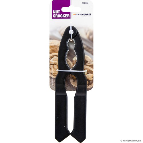 Aluminium Nut Cracker On Card - Black