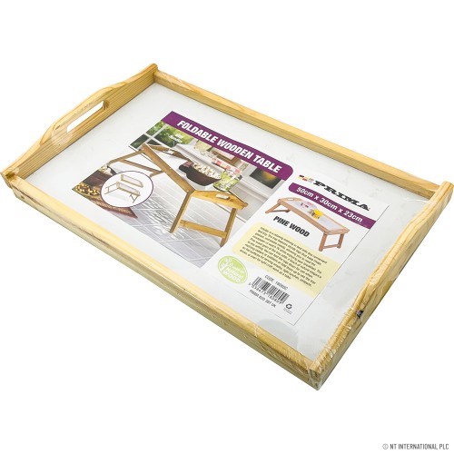 Pine Wood Bed Tray