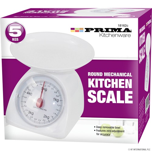 5kg Kitchen Scale Round Mechanical