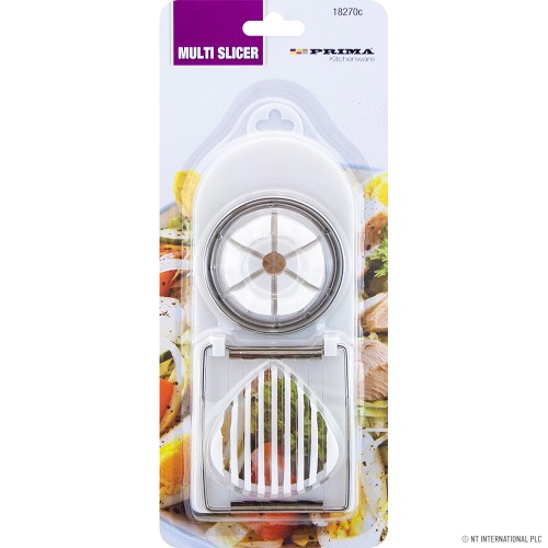 Multi Slicer with 2 Shapes - White