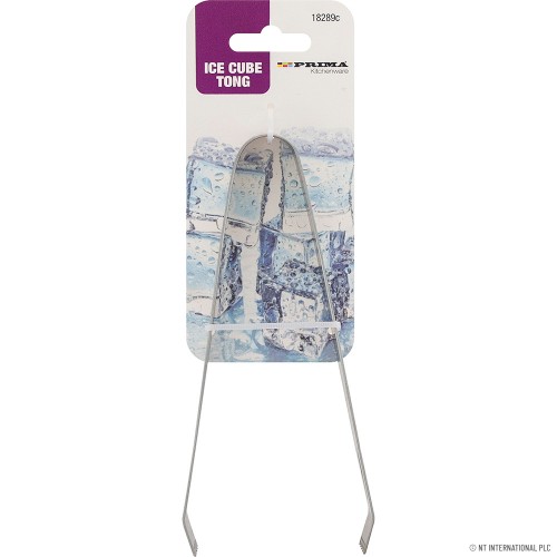 16cm S/S Ice Tong - On Card