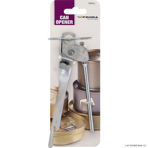 S/S Can Opener On Card