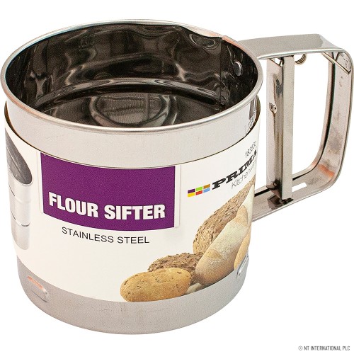 S/S Flour Sifter 9.5cm x 10.5cm Dia