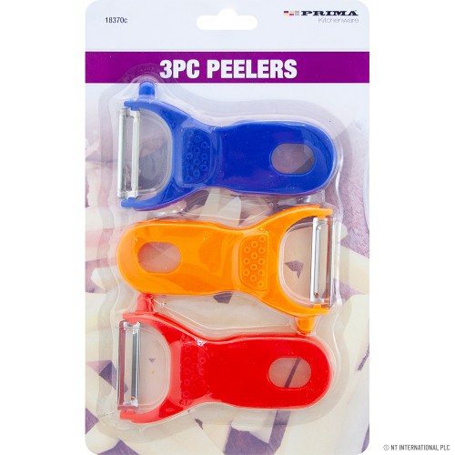 3pc Peeler Set On Card