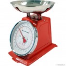 5kg Mechanical Kitchen Scale   - Red