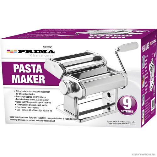 S/S Pasta Maker - 9 Setting