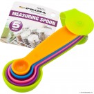 5pc Mini Measuring Spoon - Assorted Colours