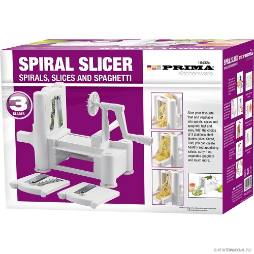 3 Blade Spiral Slicer - Slices / Spaghetti