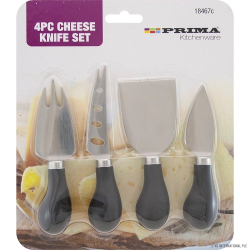 4pc S/S Cheese Knife Set