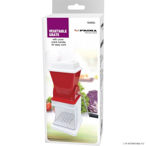 Vegetable Grater W/Cover - Colour Box