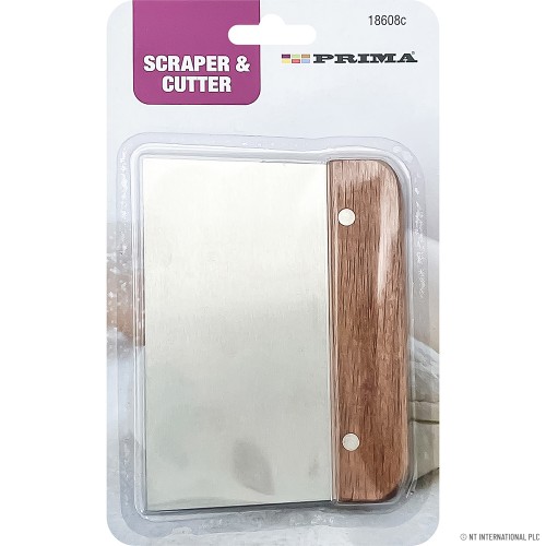 S/S Scraper Cutter Wood Handle