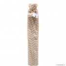 Long BS Hot Water Bottle With Fox Rabbit Fur Cover