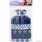 2L Hot Water Bottle with Fleece Cover
