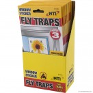 3pc Fly Trap Window Stickers - Display Box