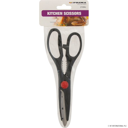 S/S Kitchen Scissors with Comfort Grip
