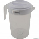 Jug ''Pluto'' Bottom- White,Silver,M.Blue