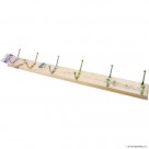 6 Hook Hat and Coat Rack