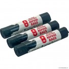 8pk Black Refuse Sacks