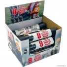 8pk Black Refuse Sacks
